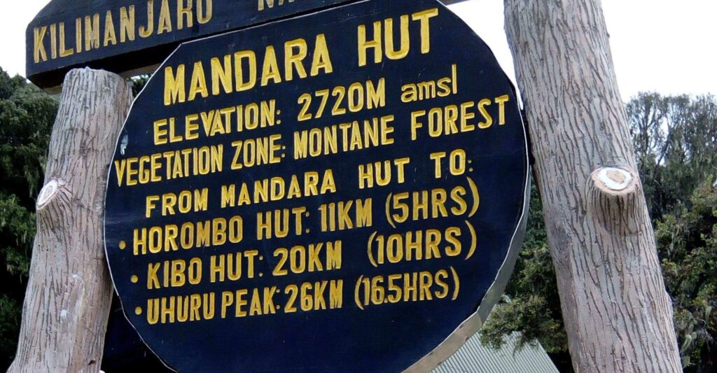 6 days marangu route