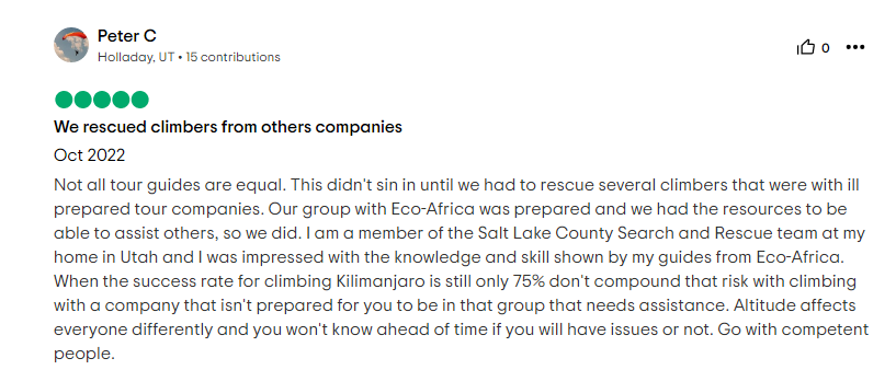 Kilimanjaro-Safety-Review
