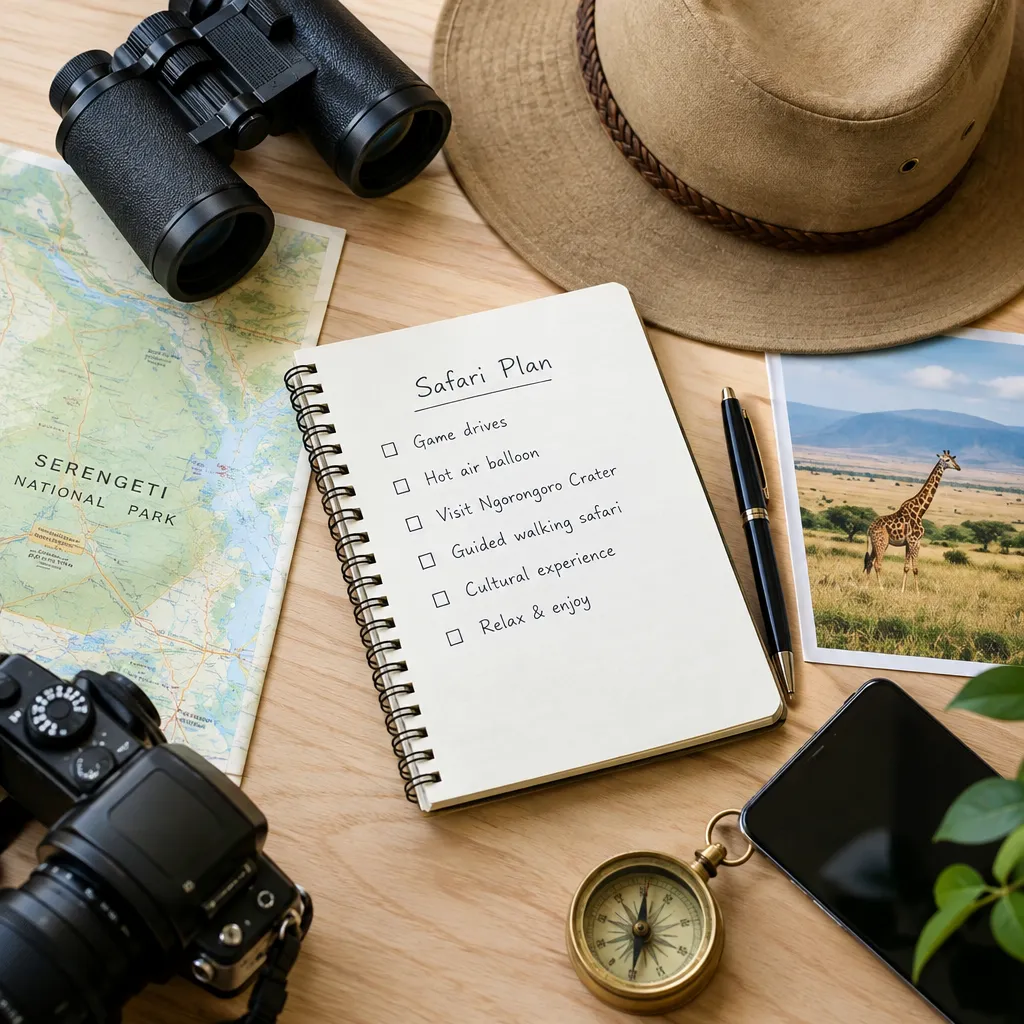 Match the choice to your real routine for serengeti national park tanzania safari