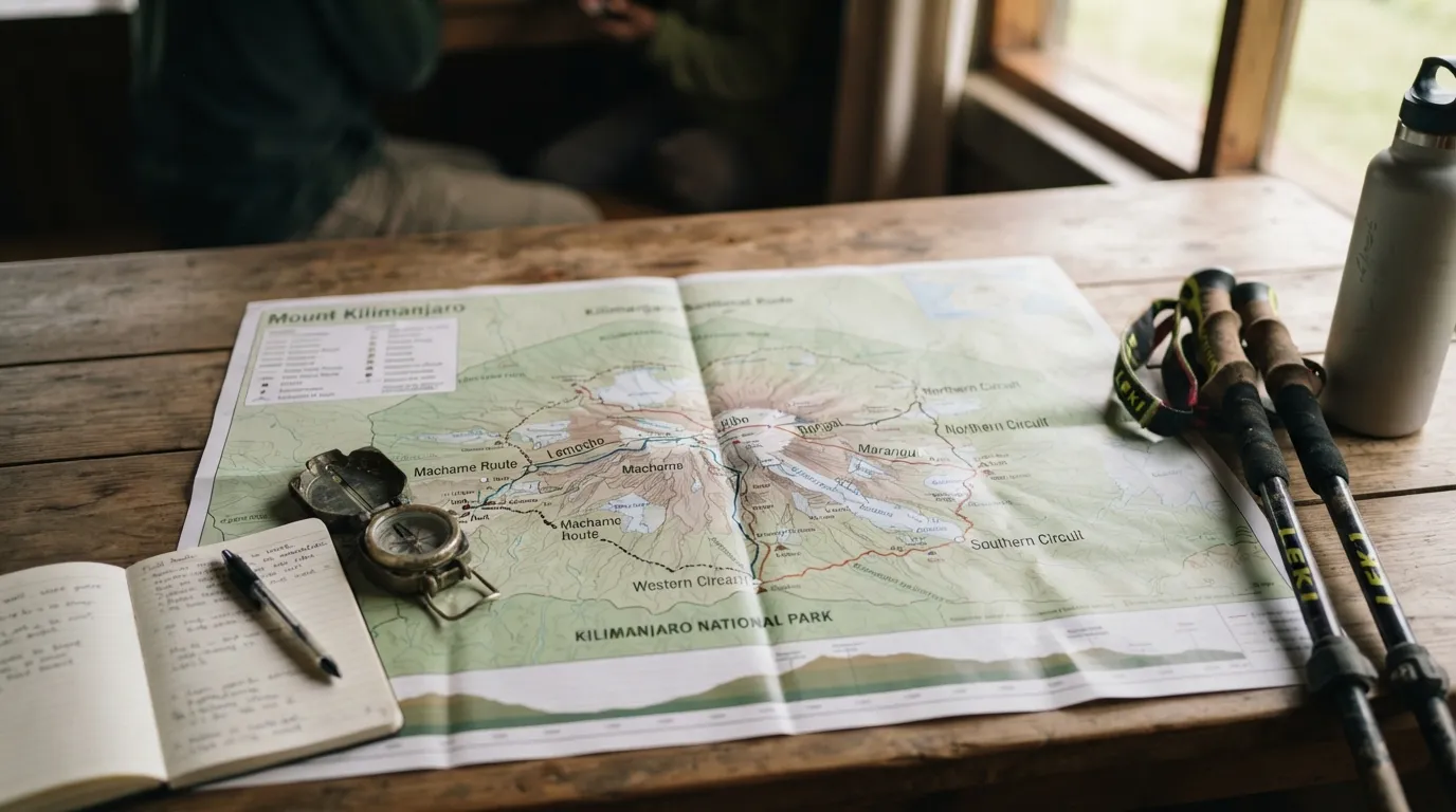 Value and tradeoffs for map of kilimanjaro