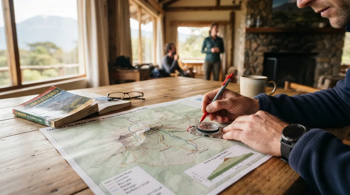 The practical decision criteria for mount kilimanjaro map