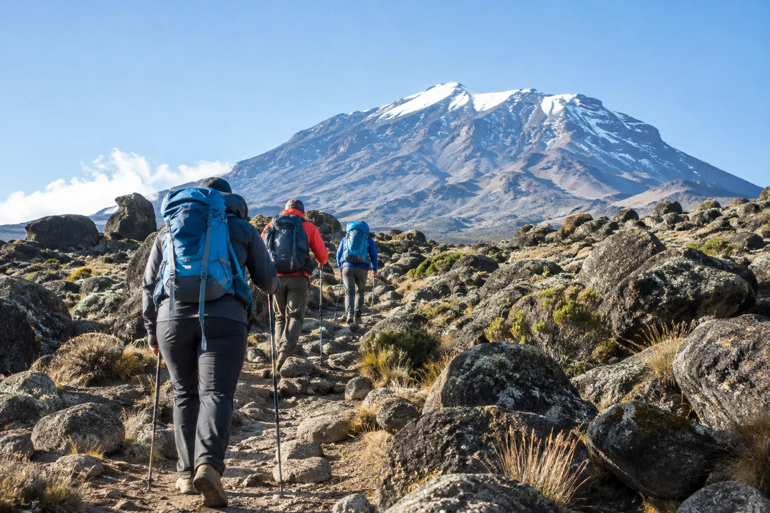 Follow the core process for mount kilimanjaro tanzania