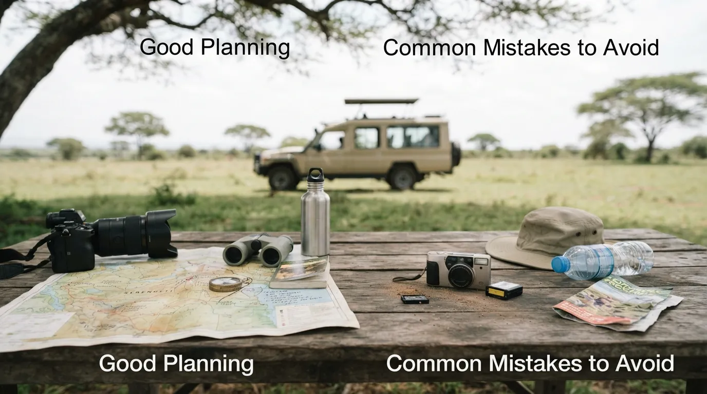 Common mistakes to avoid for tanzania safari