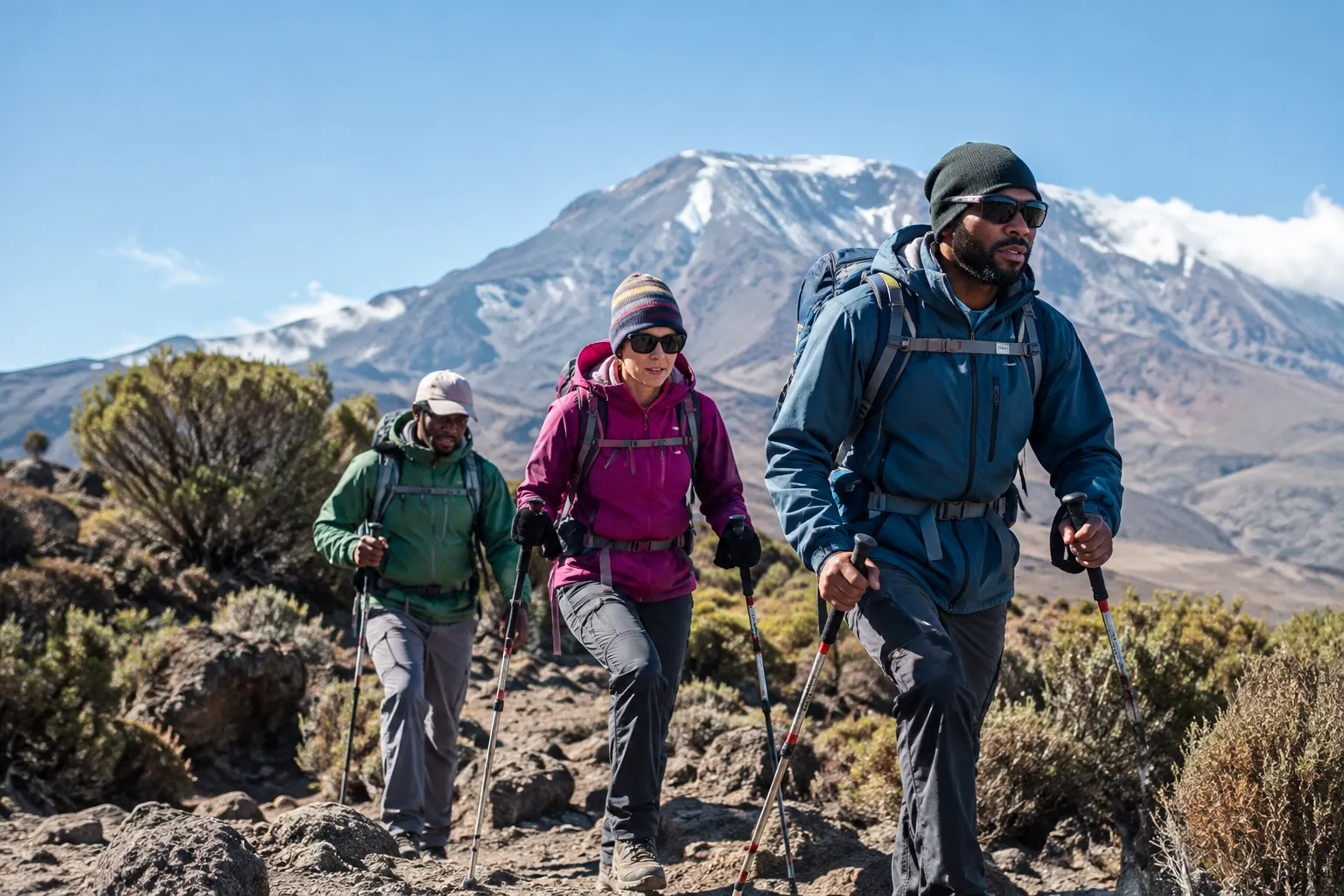 Professional guiding and Kilimanjaro safety systems for kilimanjaro mount