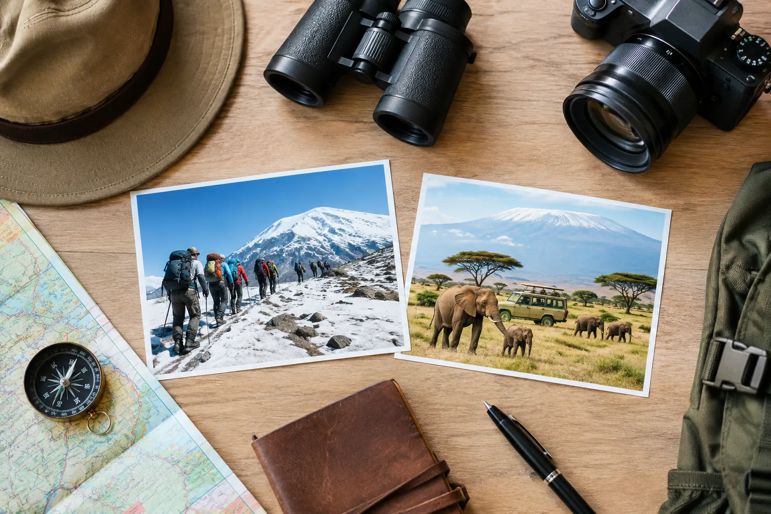 Compare climb and safari packages at a glance for safari tours tanzania