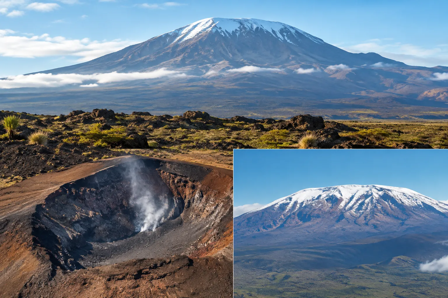 How volcanic origins shaped Kilimanjaro’s landscape