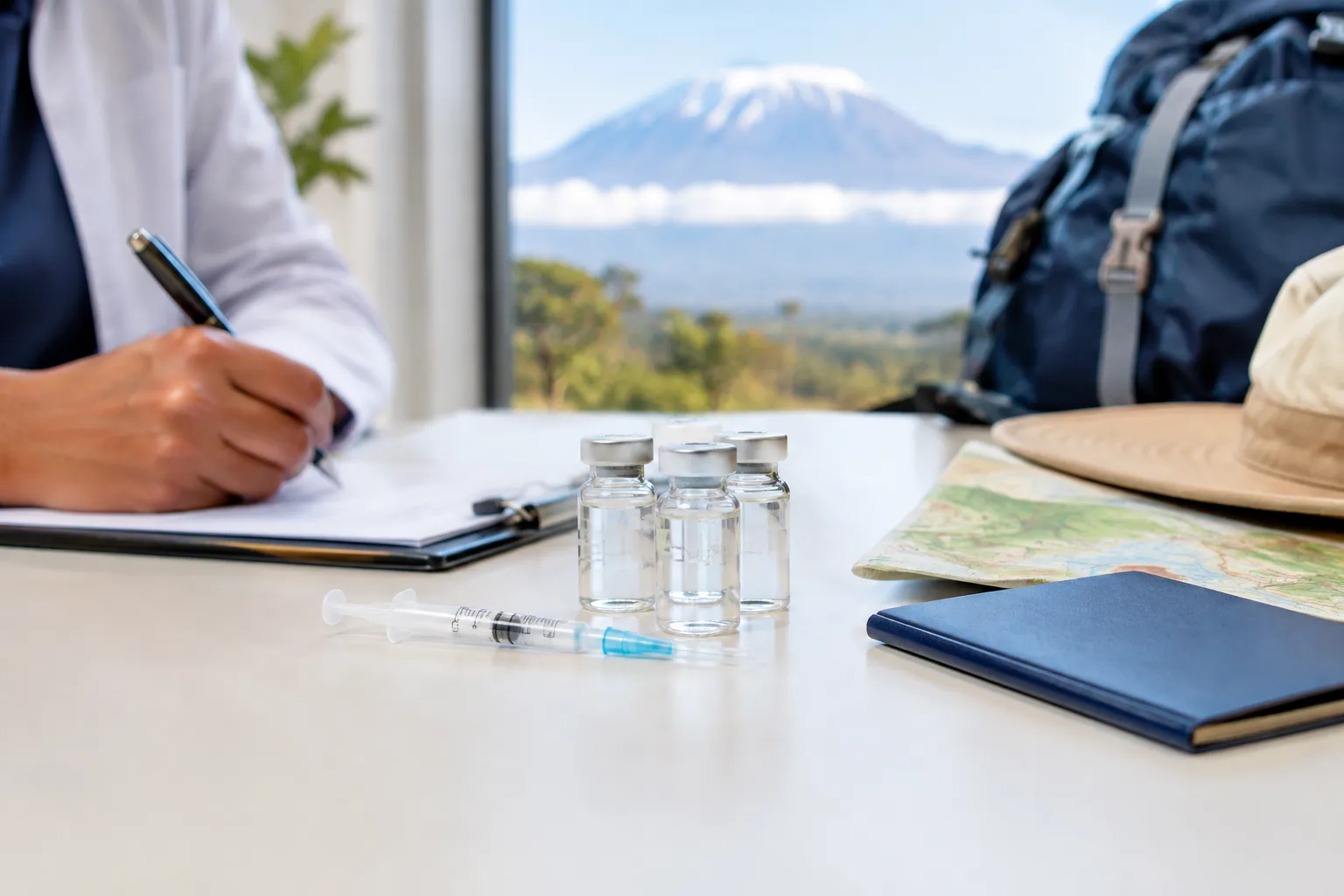 Check routine immunizations before destination-specific vaccines