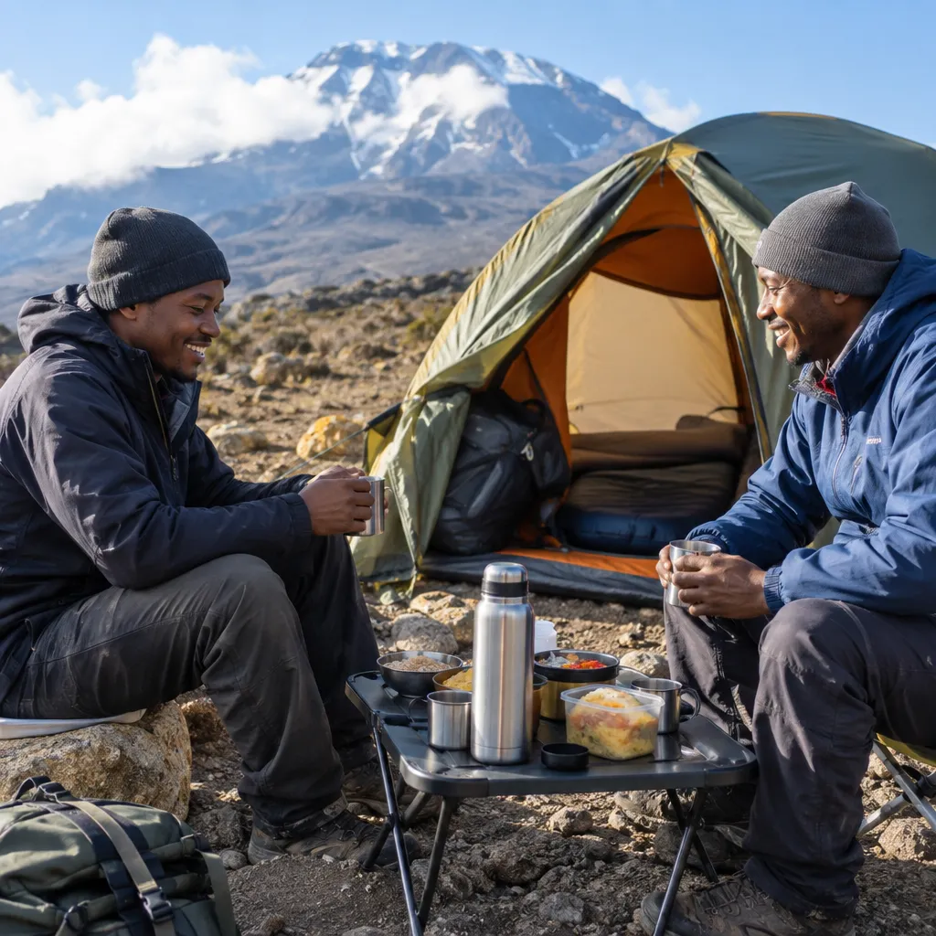 Ask about porter accommodation and meals