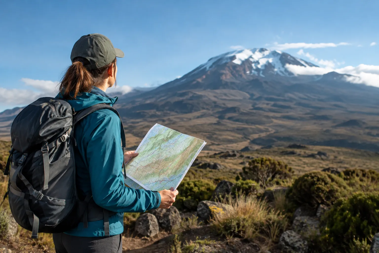 What route geography means for scenery and acclimatization