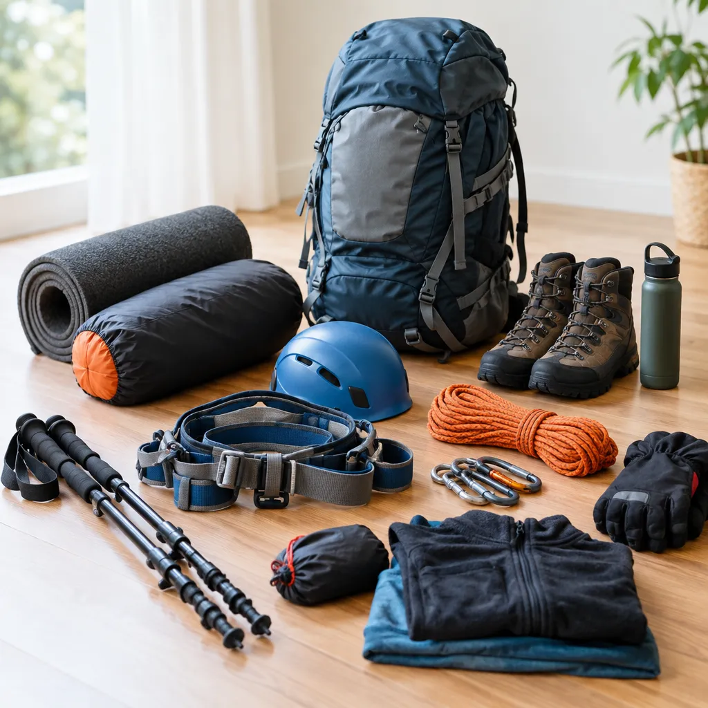 Separate included gear from rentals and personal equipment